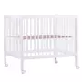Tarc Childhome 97 cu roti 75x95 cm MDF Alb - 1