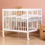 Tarc Childhome 97 cu roti 75x95 cm MDF Alb - 2