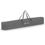 Tarc de joaca copii, Lionelo, Willow XL,180 x 200 cm, Pliere compacta, Include geanta de transport, Din plasa, Cu doua intrari laterale si fermoar, Cu ventuze pentru stabilitate, Conform cu EN 12227:2010, Gri - 10