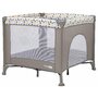Tarc de joaca, FreeON, Patrat, Pliabil, Intrare cu fermoar, Laterale din plasa, 93x93x87 cm, Pana la 15 kg, 6 luni+, Gri - 2