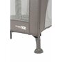 Tarc de joaca, FreeON, Patrat, Pliabil, Intrare cu fermoar, Laterale din plasa, 93x93x87 cm, Pana la 15 kg, 6 luni+, Gri - 4
