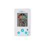Termometru/Higrometru digital, Bbluv, 2 in 1, Igro, Cu ceas si alarma, Ecran LCD, Pe baza de baterii AAA, White - 4