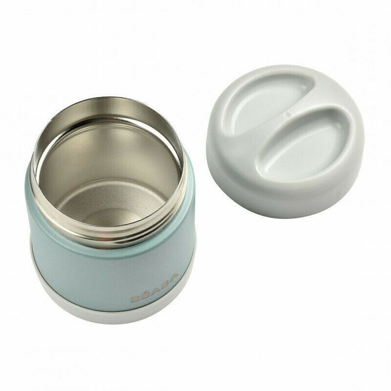 Beaba - termos mancare solida thermo-portion eucalyptus 300 ml din otel
