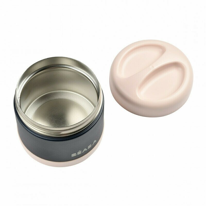 Beaba - termos mancare solida thermo-portion night 500 ml din otel, albastru