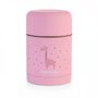 Termos mancare solida Silky Pink Miniland, Capacitate 600 ml . - 1