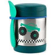 Termos pentru alimente, Skip Hop, Mentine cald 7h si rece 5h, Include si o lingura/furculita, Fara BPA, Conform cu standardul de securitate EN14372, 325 ml, 0 luni+, Camion