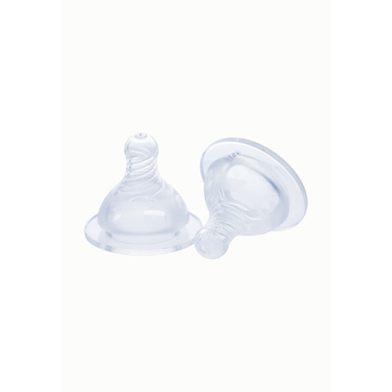 Lola&lykke - tetina cu flux natural 3 luni+ (2buc)