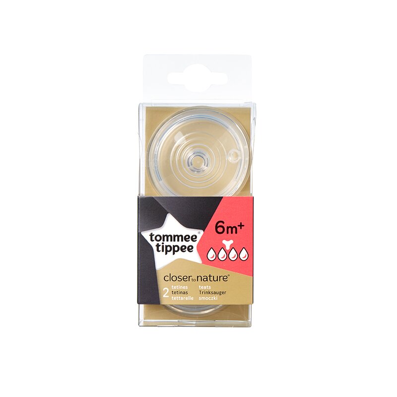 Tommee tippee - tetina pentru hrana densa, 2 buc