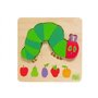 Rainbow Design - Puzzle din lemn The Very Hungry Caterpillar Omida Puzzle Copii, pcs  4 - 1