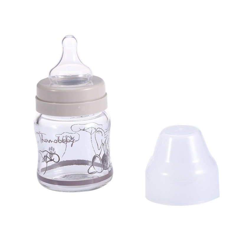 Thermobaby - Set 2 biberoane sticla gat larg 120 ml Savana