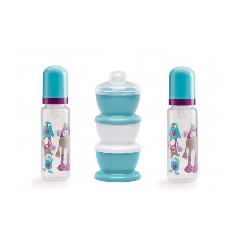 Thermobaby - set 2 biberoane pp + recipient mancarica