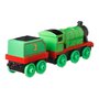 Mattel - Set de joaca Locomotiva Henry , Thomas and Friends , Cu vagon push along - 3