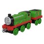 Mattel - Set de joaca Locomotiva Henry , Thomas and Friends , Cu vagon push along - 5