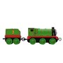 Mattel - Set de joaca Locomotiva Henry , Thomas and Friends , Cu vagon push along - 6