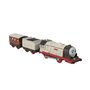 Mattel - Locomotiva Personajul Ducele , Thomas and Friends , Cu accesorii, Cu 2 vagoane, Motorizata - 3