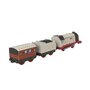 Mattel - Locomotiva Personajul Ducele , Thomas and Friends , Cu accesorii, Cu 2 vagoane, Motorizata - 4