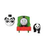 Mattel - Locomotiva Safari Panda Percy , Thomas and Friends , Motorizata - 7