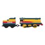 Mattel - Locomotiva Rebecca , Thomas and Friends,   Cu vagon - 3