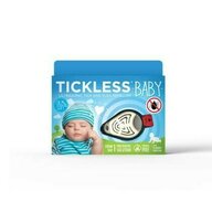Tickless - Baby Anti capuse - Repelent ultrasonic anticapuse pentru copii 0-5 ani - culoare alb