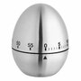 Timer analog pentru bucatarie EGG, forma ou, otel inoxidabil, argintiu, TFA 38.1026 - 1