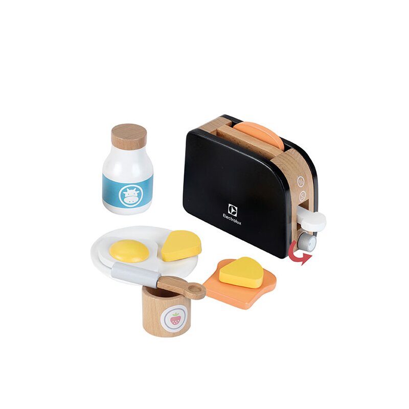 Klein - set de joaca toaster electrolux cu accesorii