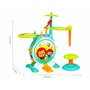 Jucarii bebe - Hola - Toba Banging bopping , Cu scaunel, Multicolor - 6
