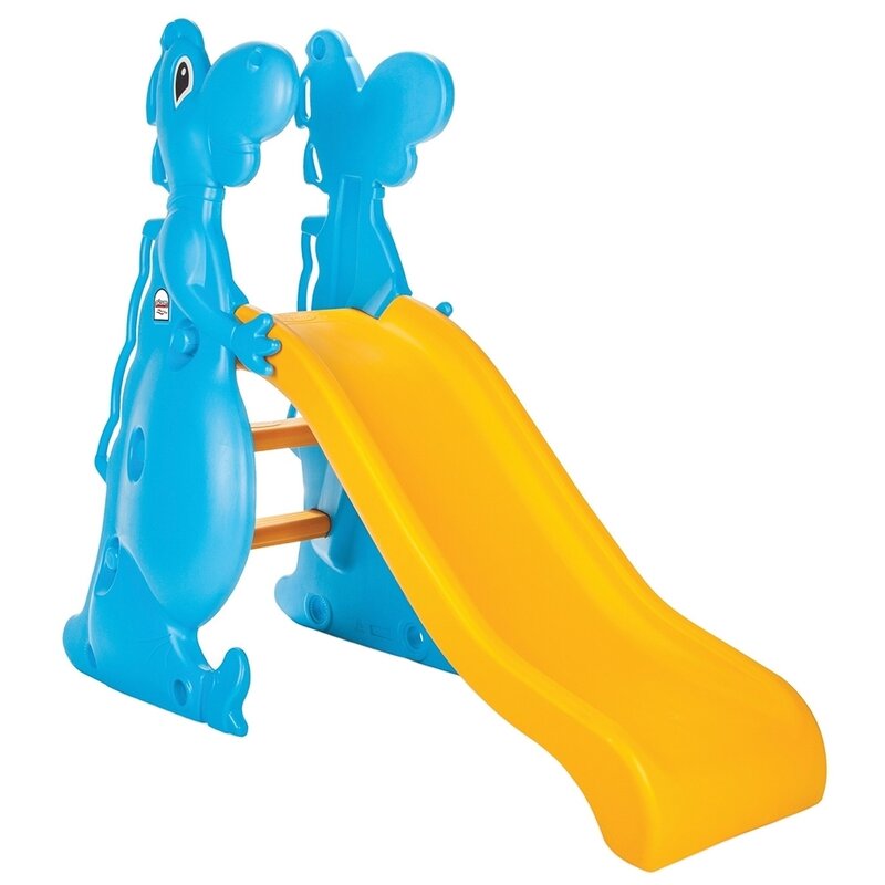Pilsan - tobogan dino slide, albastru/galben