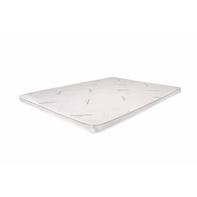 Somnart - topper cu memorie 120x190, hypoallergenicmed antibacteria, h 3+2cm, husa detasabila, lavabila si certificata ultra-fresh antibacterial™