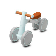 Bicicleta de echilibru, Toyz, Fara pedale, Cadru metalic, Roti din spuma, 58 x 24 x 36 cm, 1-3 ani, Albastru