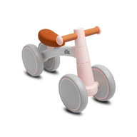 Bicicleta de echilibru, Toyz, Fara pedale, Cadru metalic, Roti din spuma, 58 x 24 x 36 cm, 1-3 ani, Roz