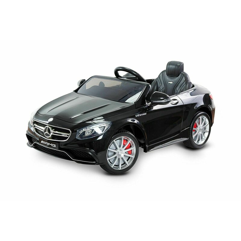 Toyz - mercedes-benz s63 amg 12v black cu telecomanda