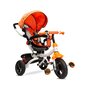Tricicleta copii, Toyz, Mecanism de pedalare libera, Suport picioare, Control al directiei, Pliabila Wroom, Portocaliu - 7