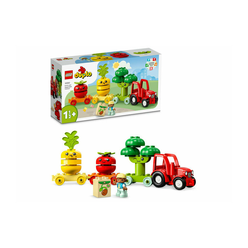 imagini cu fructe si legume de toamna personalizate Tractor cu fructe si legume