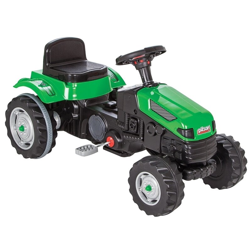 Pilsan - tractor cu pedale active, verde