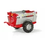 Tractor cu pedale si remorca, rollyJunior RT, rosu - 3