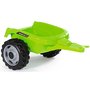 Smoby - Tractor cu pedale si remorca Farmer Max verde - 3