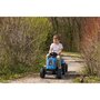 Tractor cu pedale si remorca Smoby Farmer XL albastru - 5