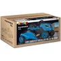 Tractor cu pedale si remorca Smoby Farmer XL albastru - 13