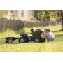 Tractor cu pedale si remorca Smoby Farmer XL negru - 6