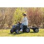Tractor cu pedale si remorca Smoby Farmer XL negru - 9