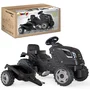 Tractor cu pedale si remorca Smoby Farmer XL negru - 12