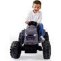 Tractor cu pedale si remorca Smoby Stronger XXL gri - 5