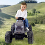 Tractor cu pedale si remorca Smoby Stronger XXL gri - 6