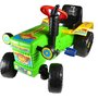 Super Plastic Toys - Tractor cu pedale Turbo, Green - 1