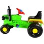 Super Plastic Toys - Tractor cu pedale Turbo, Green - 2