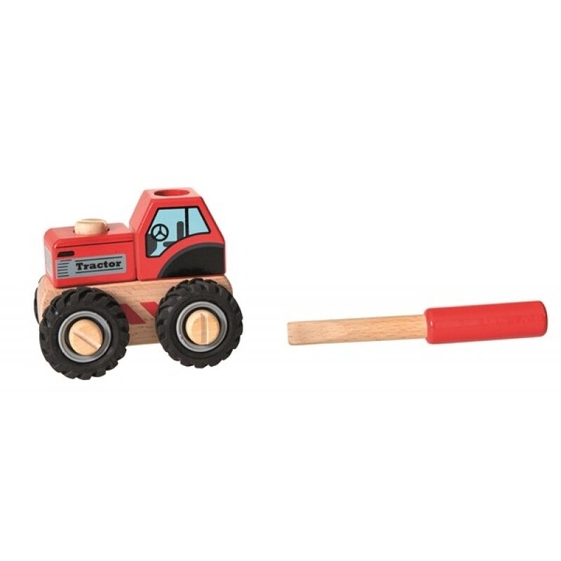 Egmont toys - Set de constructie Tractor , Cu piese de insurubat