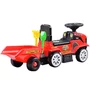 Tractor, Jokomisiada, Ride-on, De impins, Cu melodii, Remorca detasabila, Accesorii, Cu melodii, 18 luni+, Rosu - 2