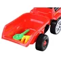 Tractor, Jokomisiada, Ride-on, De impins, Cu melodii, Remorca detasabila, Accesorii, Cu melodii, 18 luni+, Rosu - 5