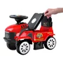 Tractor, Jokomisiada, Ride-on, De impins, Cu melodii, Remorca detasabila, Accesorii, Cu melodii, 18 luni+, Rosu - 6