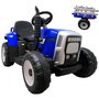 Tractor electric pe baterie si muzica C1 R-Sport - Albastru - 1